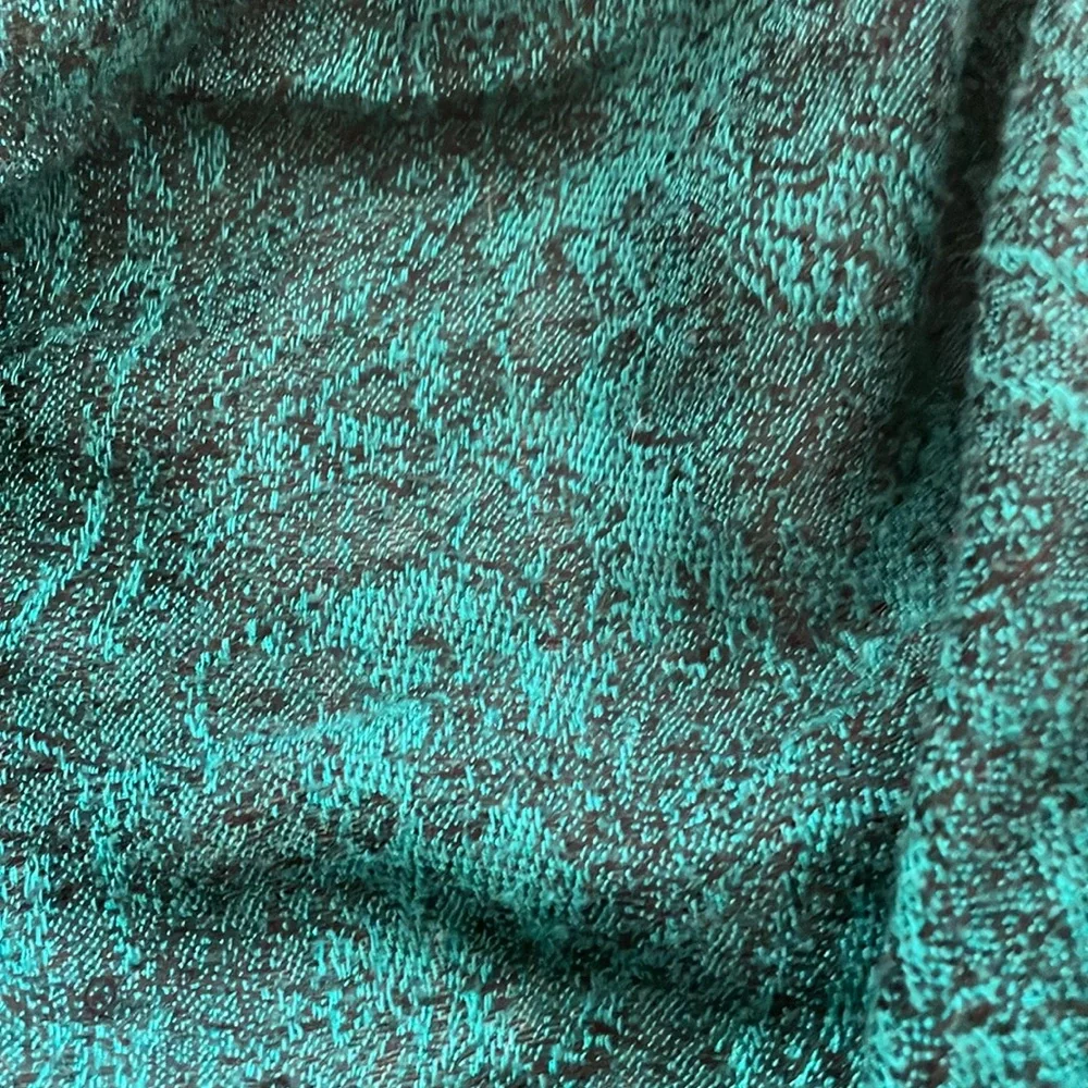Teal scarf - Picture 2 of 3
